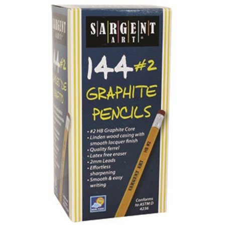 SARGENT ART 144Ct Graphite Pencils SAR227244